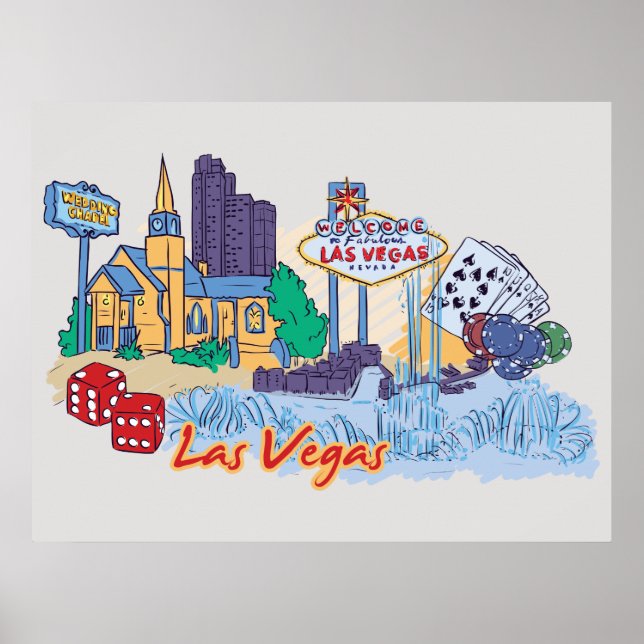 Las Vegas, Nevada Poster (Vorne)