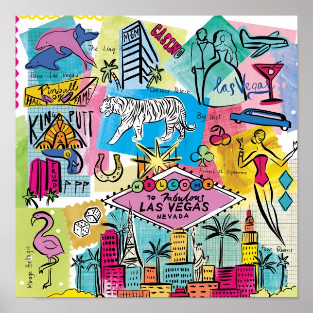 Las Vegas, Nevada Poster (Vorne)