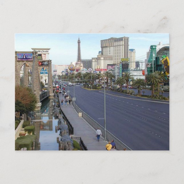 Las Vegas Nevada Postkarte (Vorderseite)