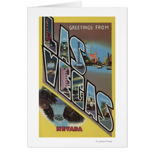 Las Vegas, Nevada - Scènes de grandes lettres (Devant)