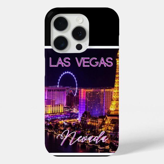 Las Vegas Nevada Skyline Case-Mate iPhone Hülle (Rückseite)