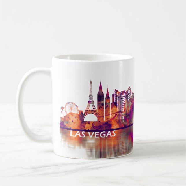 Las Vegas Nevada Skyline Kaffeetasse (Links)