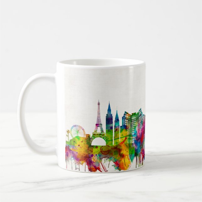 Las Vegas Nevada Skyline Kaffeetasse (Links)