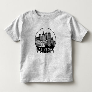 Las Vegas Nevada Skyline Kleinkind T-shirt