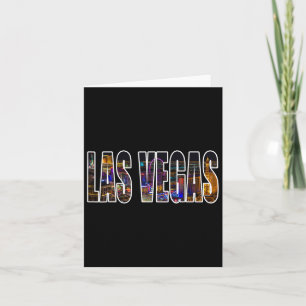 Las Vegas Nevada Urban Skyline Fotografie Font Karte