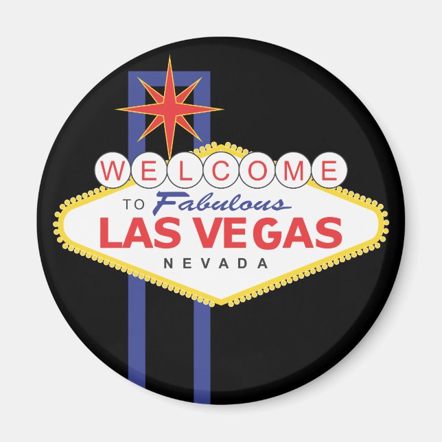 Las Vegas Nevada Urlaub Magnet (Vorne)