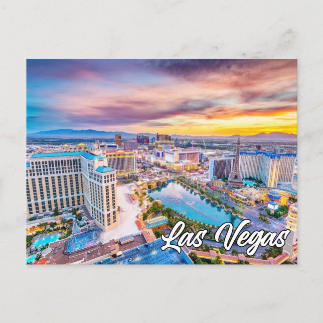 Las Vegas, Nevada, USA Postkarte (Vorderseite)