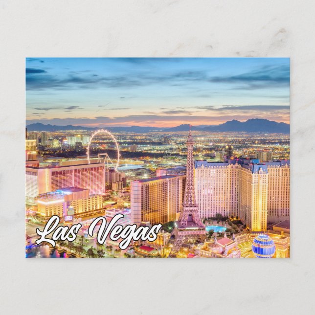 Las Vegas, Nevada, Vereinigte Staaten Postkarte (Vorderseite)