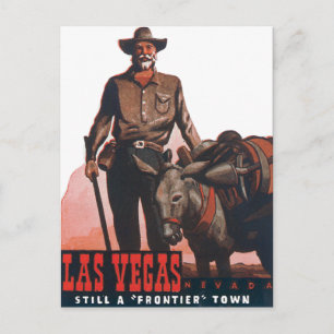 Las Vegas Nevada Vintage Postkarte