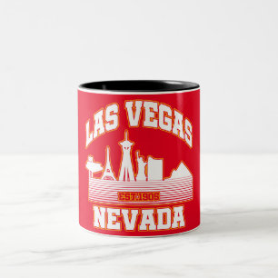 Las Vegas, Nevada Zweifarbige Tasse