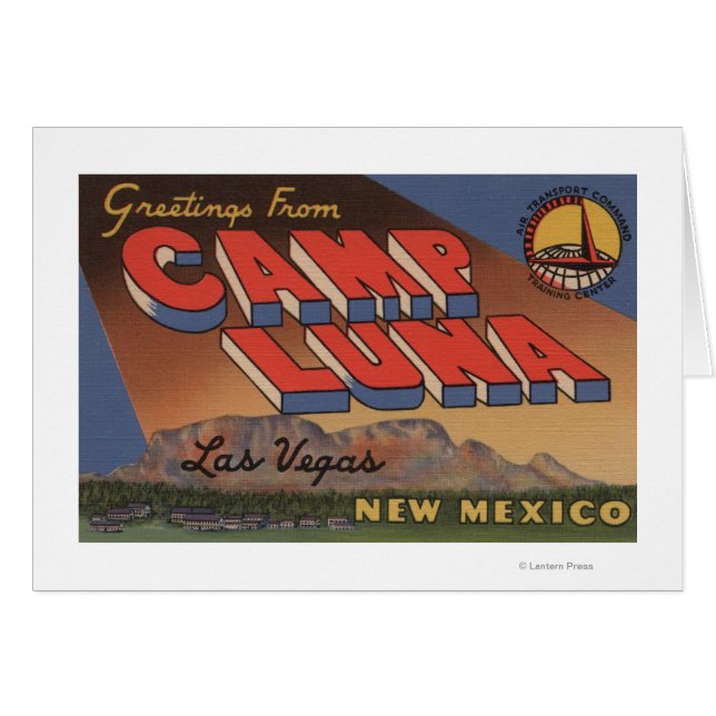 Las Vegas, New Mexico - Camp Luna (Vorderseite (Horizontal))