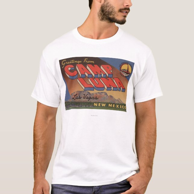 Las Vegas, New Mexiko - Lager Luna T-Shirt (Vorderseite)