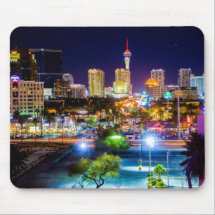 Las Vegas Night Strip Las Vegas Nevada Mouse Pad Mousepad