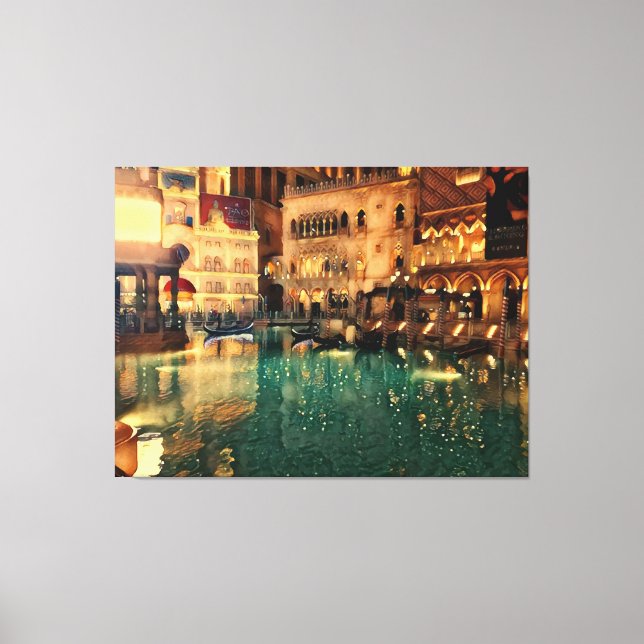Las Vegas Nights Casino Abstrakte Kunst, Dichtung  Leinwanddruck (Vorderseite)