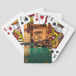 Las Vegas Nights Casino Abstrakte Kunst, Dichtung Spielkarten