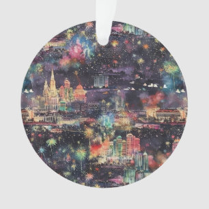 Las Vegas Noël & Nouvel An en aquarelles