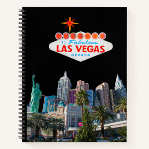 Las Vegas-Notebook Notizbuch