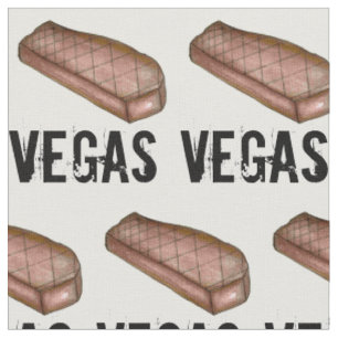 Las Vegas NV Nevada Strip Steak Grillfleisch Stoff