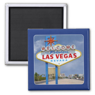 Las Vegas NV Sign Travel Souvenir Magnet