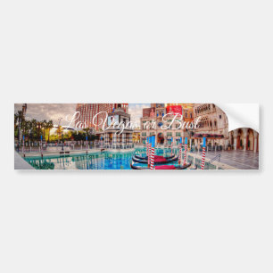 Las Vegas oder Fehlschlag Autoaufkleber