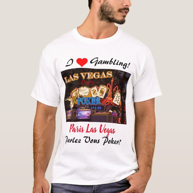Las Vegas Paris T - Shirt (Vorderseite)