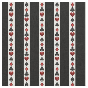 Las Vegas Playing Kartenformen Stoff
