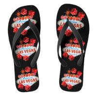 Las Vegas Poolside Flip Flops