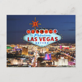 Las Vegas Post Card Postkarte