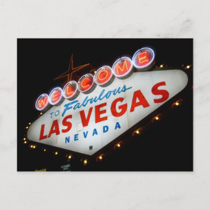 Las Vegas Postcard Postkarte