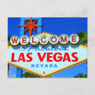 Las Vegas Postcard Postkarte