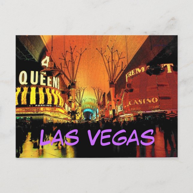 Las Vegas Postcard Postkarte (Vorderseite)
