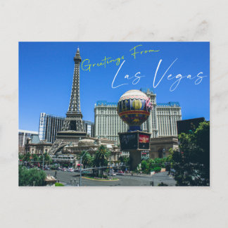 Las Vegas Postcard Postkarte