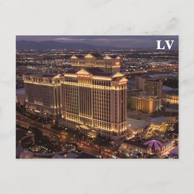 Las Vegas Postkarte (Vorderseite)