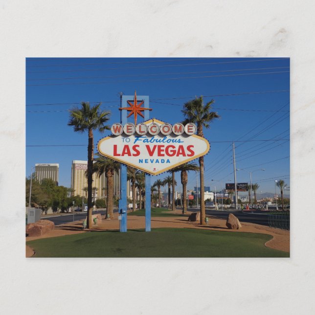 Las vegas postkarte (Vorderseite)