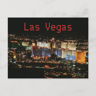 Las Vegas-Postkarte Postkarte