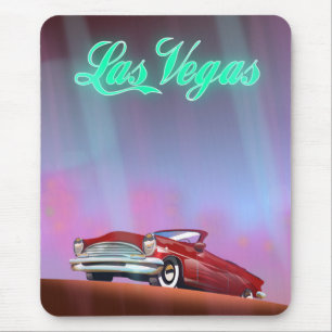 Las Vegas Reiseplakat Mousepad