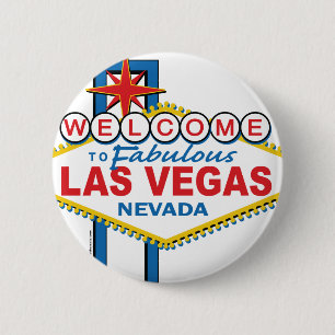 Las Vegas Retro Sign Button