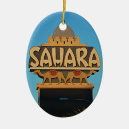 Las Vegas Sahara Casino Sehenswürdigkeit Architekt Keramikornament
