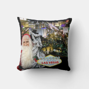 Las Vegas Santa Clause Kissen