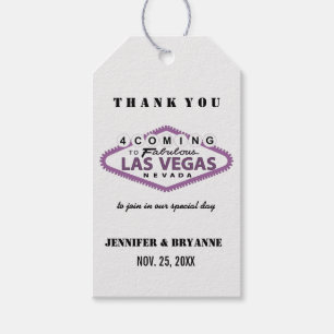 Las Vegas Sign Vielen Dank für Ihre Aufmerksamkeit Geschenkanhänger