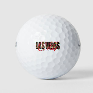 Las Vegas Sin City Golfball