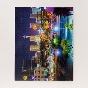 Las Vegas Skyline 16 Zoll x 20 Zoll, 520 Stück Pu