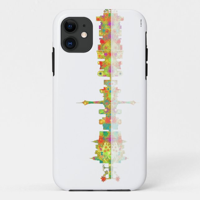 Las Vegas-Skyline Case-Mate iPhone Hülle (Rückseite)