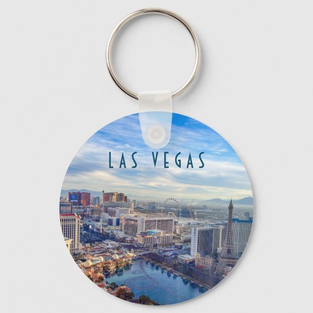 Las Vegas Skyline Schlüsselanhänger (Vorderseite)
