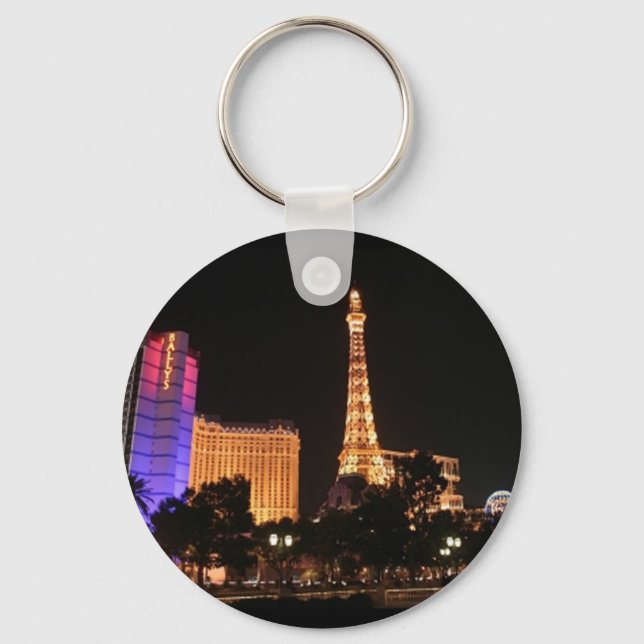 Las Vegas Skyline Schlüsselanhänger (Vorderseite)