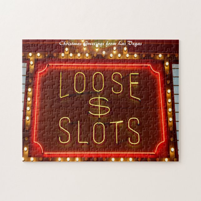 Las Vegas Slots Nevada.Christmas Grüße (Horizontal)