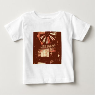 Las Vegas Slots Pop Art Baby T-shirt