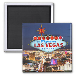 Las Vegas Souvenir Magnet