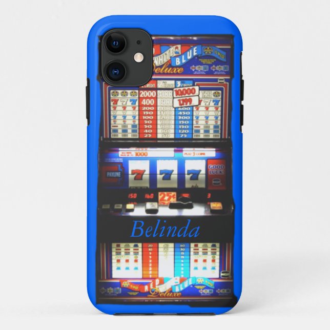 Las Vegas-Spielautomat Case-Mate iPhone Hülle (Rückseite)