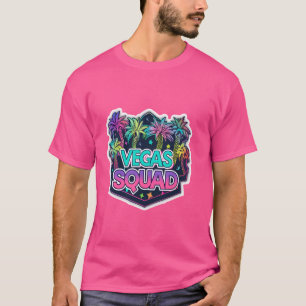 Las Vegas-Squad Urlaubsgruppe Junggesellenabschied T-Shirt